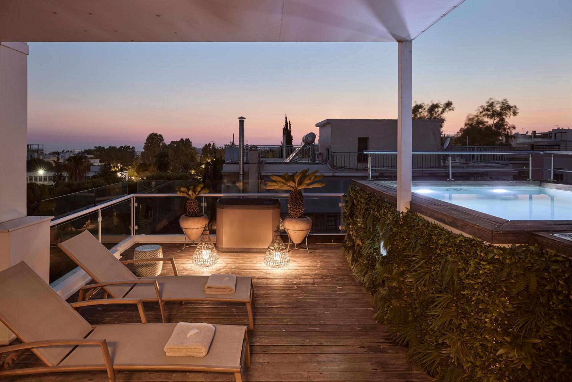 אתונה Elaia Luxury Condo Glyfada מראה חיצוני תמונה