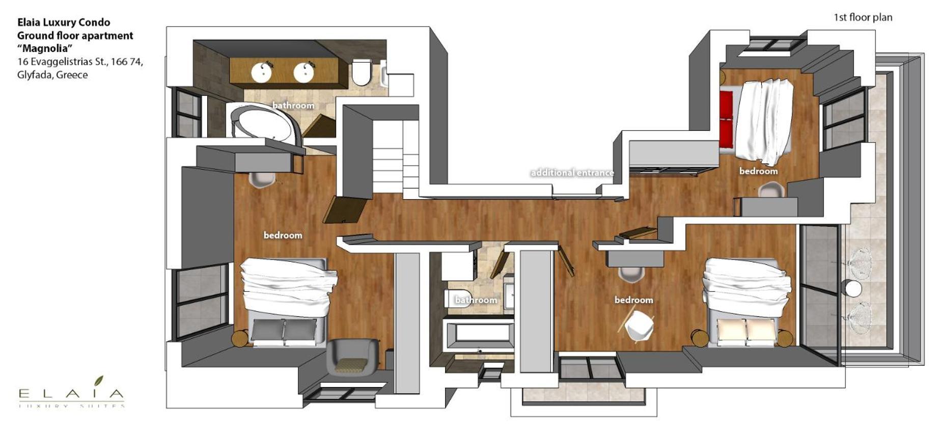 אתונה Elaia Luxury Condo Glyfada מראה חיצוני תמונה
